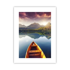 Affisch - Ingenting mot naturen - 30x40 cm