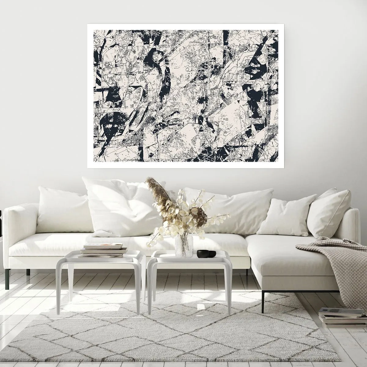 Affisch - Motsatsernas interpenetration - 91x61 cm