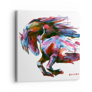 Canvastavla - Bild på duk - I extas - 30x30 cm