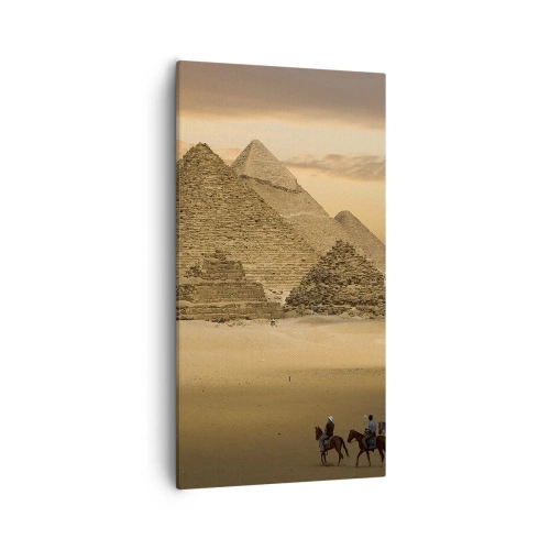 Canvastavla - Bild på duk - 1000 år utan ändring - 55x100 cm