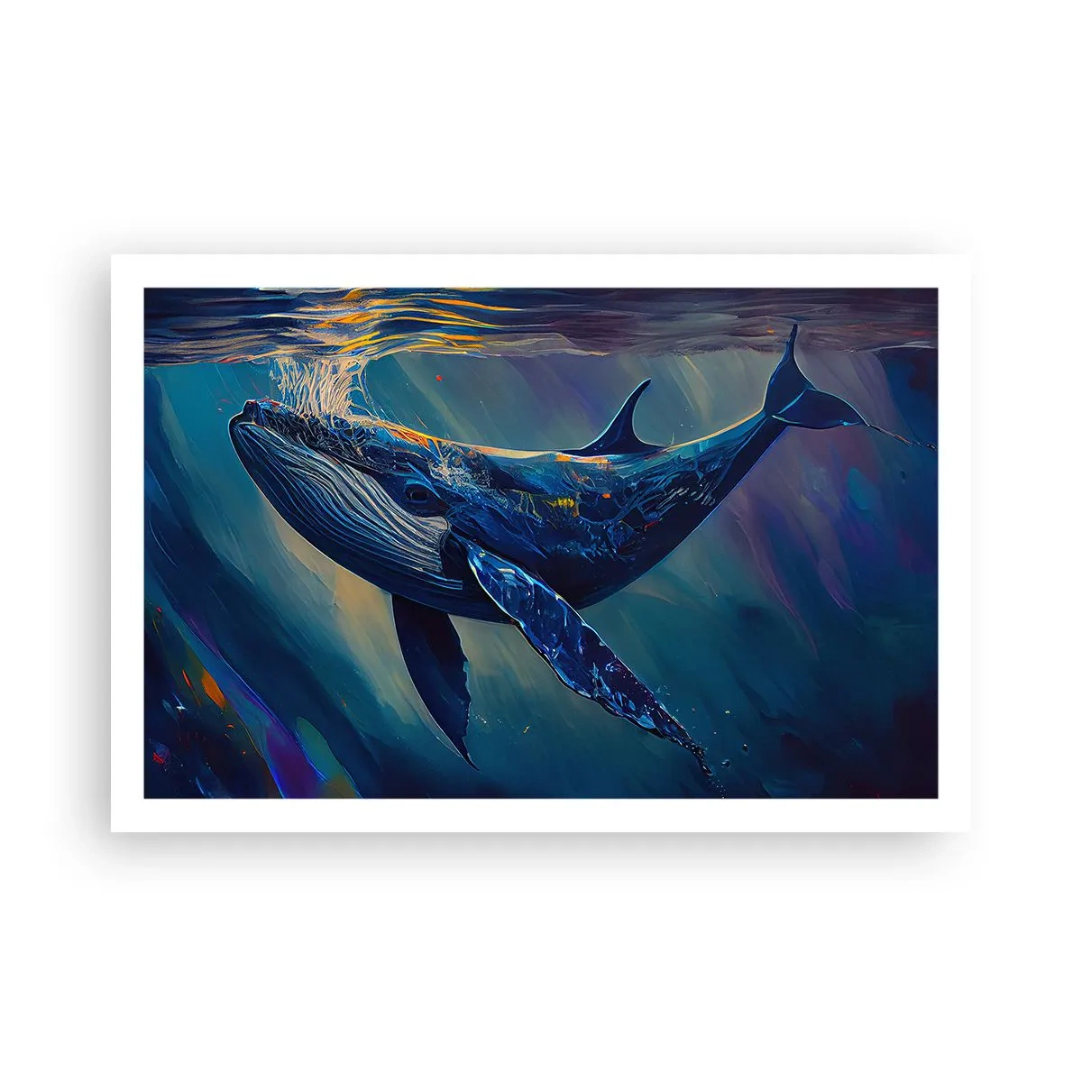 Affisch - Välkommen till min värld - 91x61 cm
