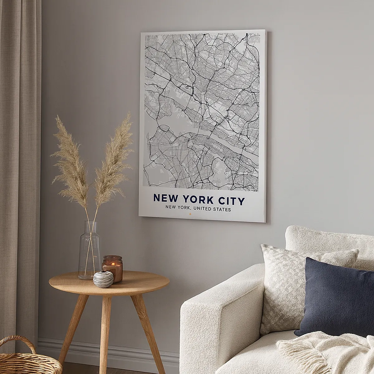 Canvastavla - Bild på duk - Metropolens anatomi - 50x70 cm