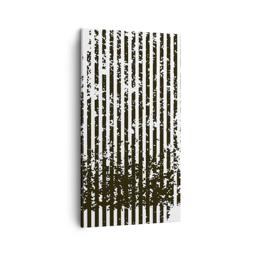 Canvastavla - Bild på duk - Rytm och brus - 45x80 cm