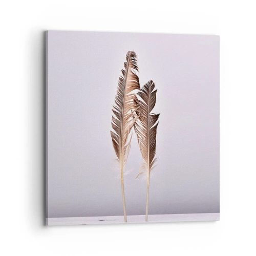 Canvastavla - Bild på duk - Mot intet - 70x70 cm