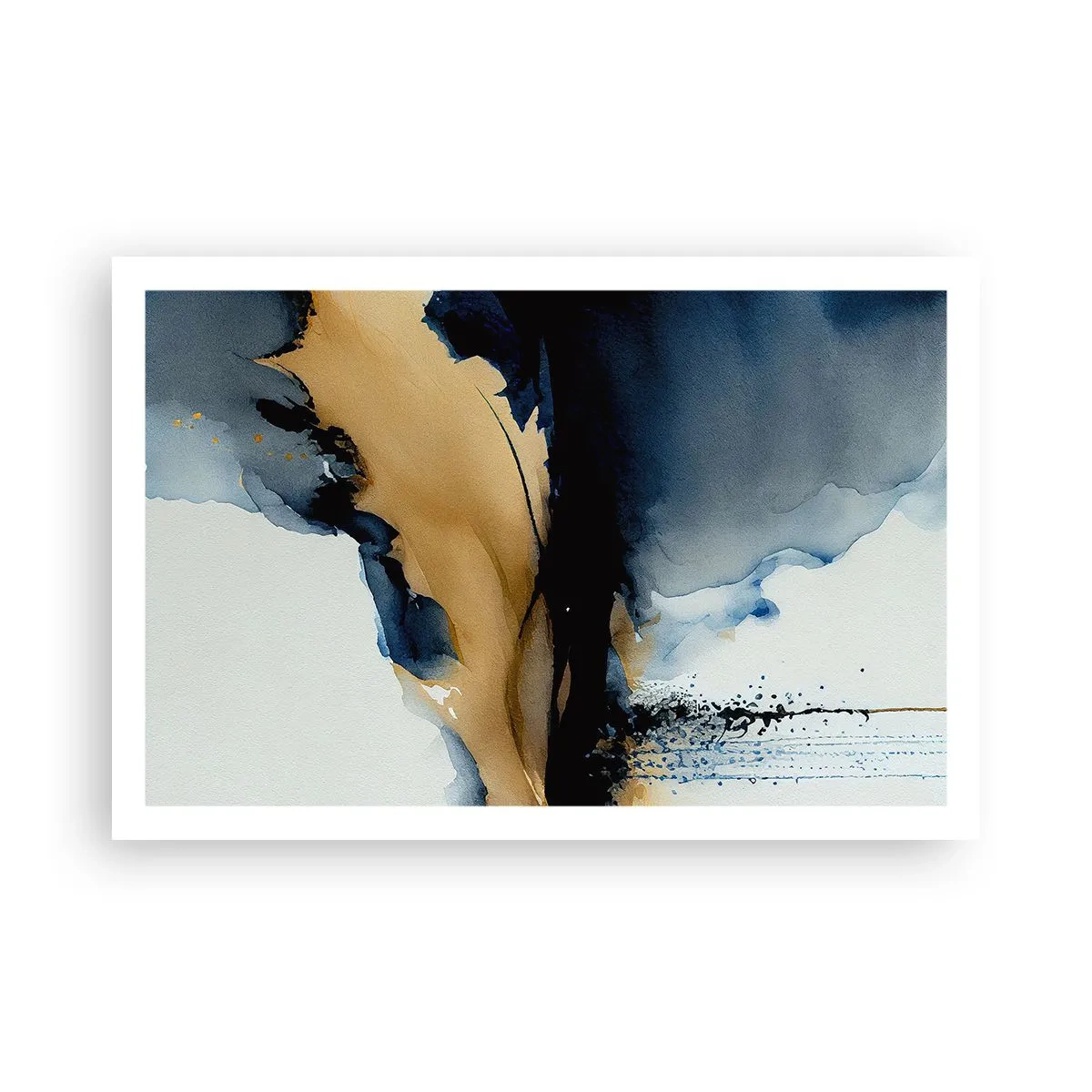 Affisch - Bakom ridån - 91x61 cm