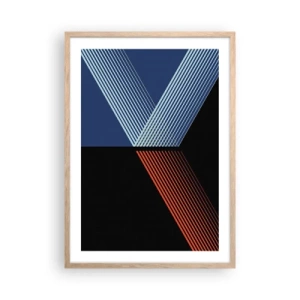 Affisch i ram av ljusek - Enkel historia - 50x70 cm