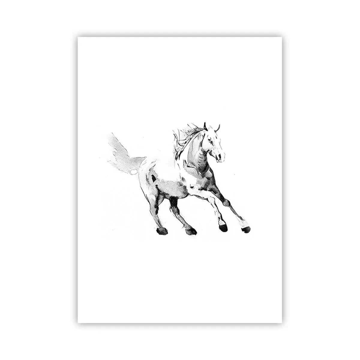 Affisch - Obändig själ - 50x70 cm
