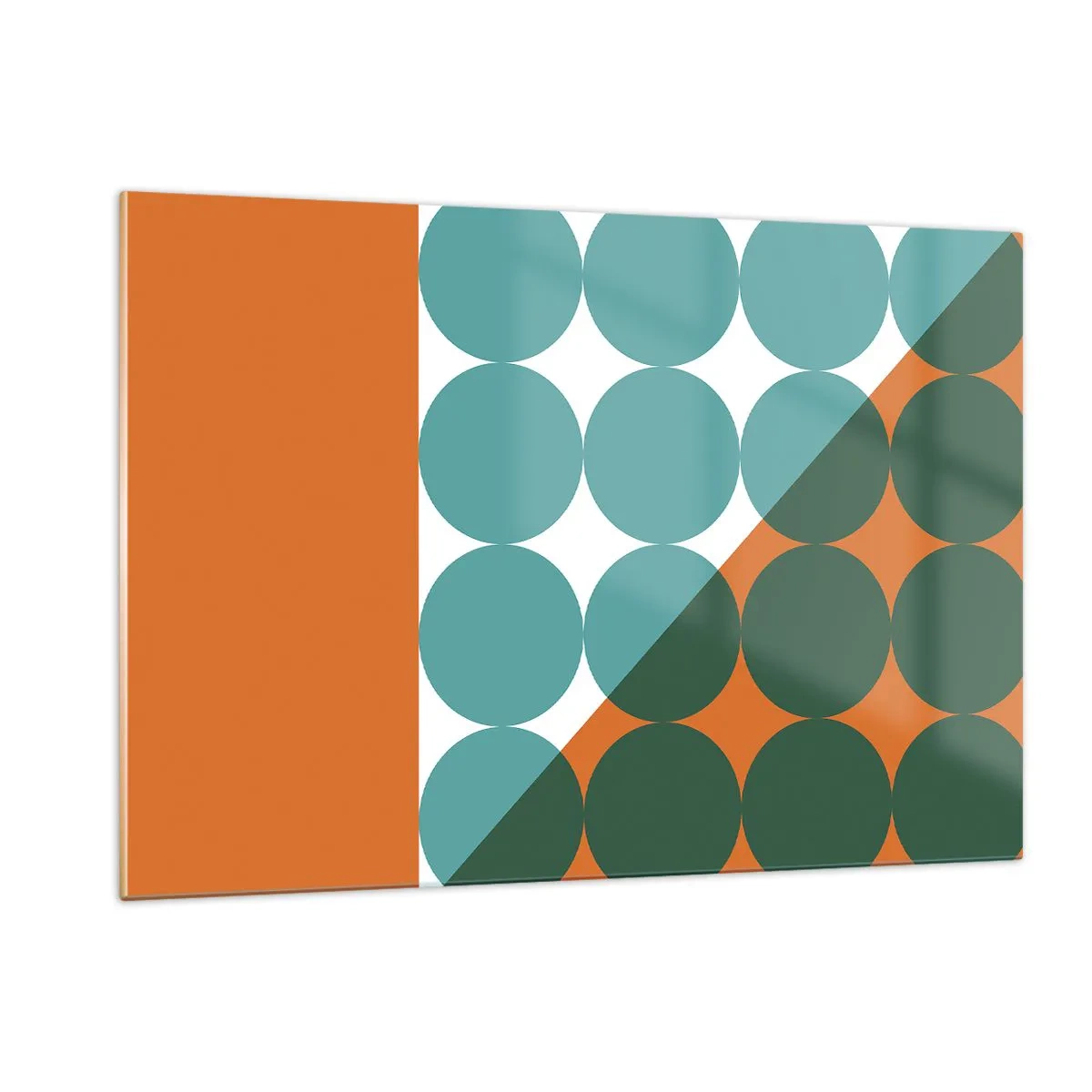 Glastavla - Bild på glas - Uppåt och på diagonalen - 120x80 cm