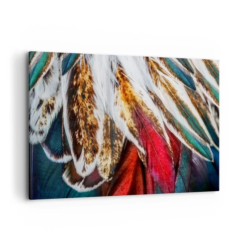 Canvastavla - Bild på duk - flyghemligheter - 100x70 cm