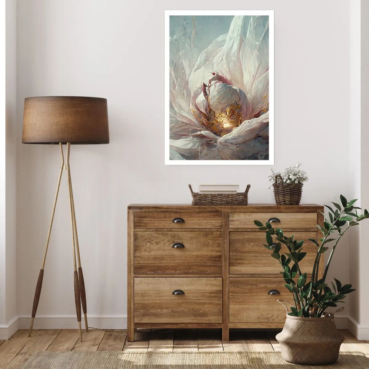 Affisch - Blommar en gång på hundra år - 70x100 cm