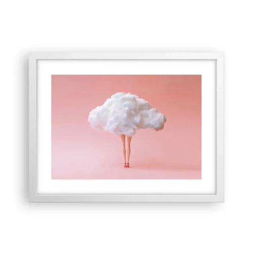 Affisch i vit ram - Söt utfästelse - 40x30 cm