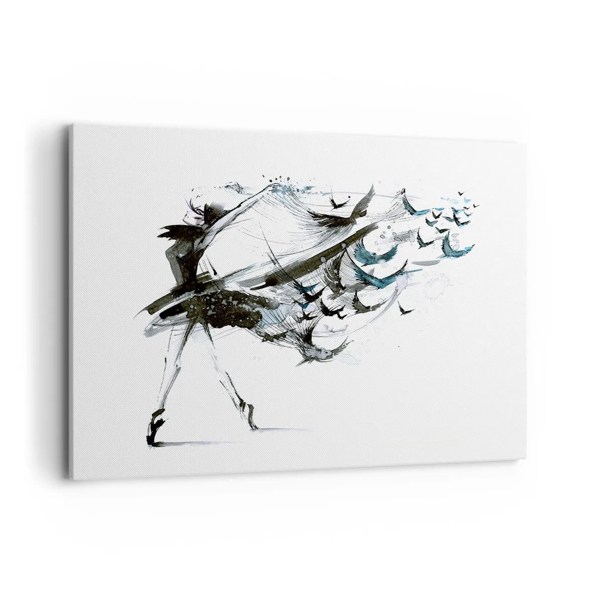 Canvastavla - Bild på duk - Musikens magi befriar från trolldom - 120x80 cm