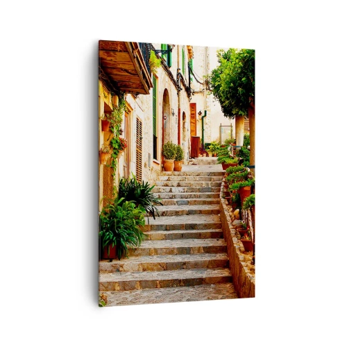 Canvastavla - Bild på duk - Magin av en spansk semester - 80x120 cm