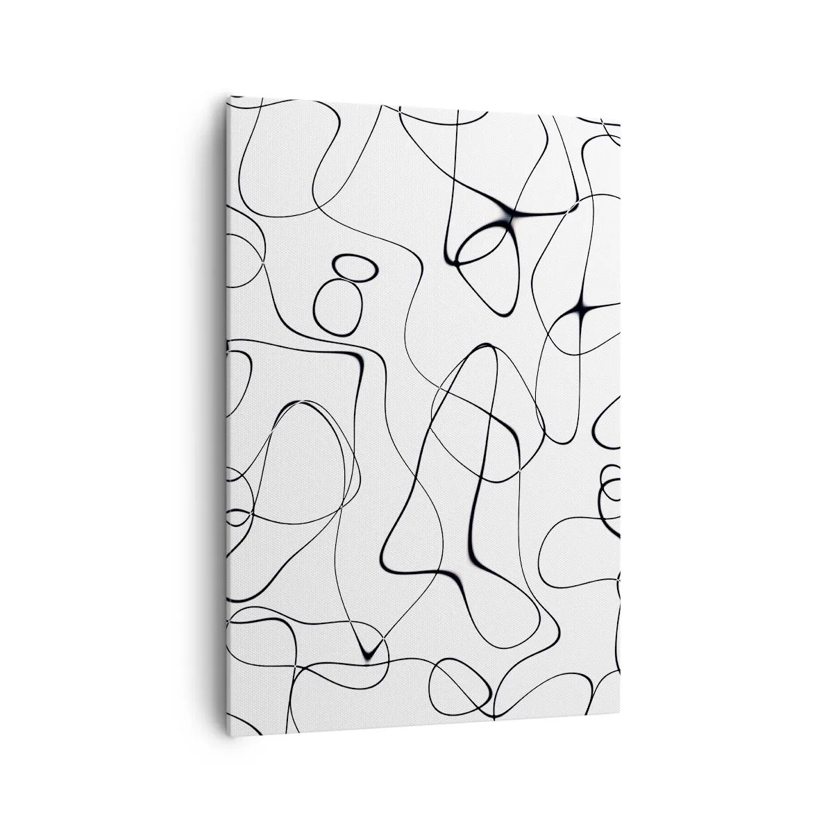 Canvastavla - Bild på duk - Livets stigar, ödets tur - 70x100 cm