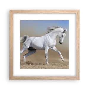 Affisch i ram av ljusek - Den vackraste arabiska sagan - 30x30 cm