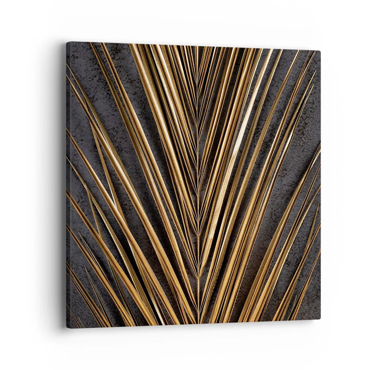 Canvastavla - Bild på duk - Tropikens guld - 40x40 cm