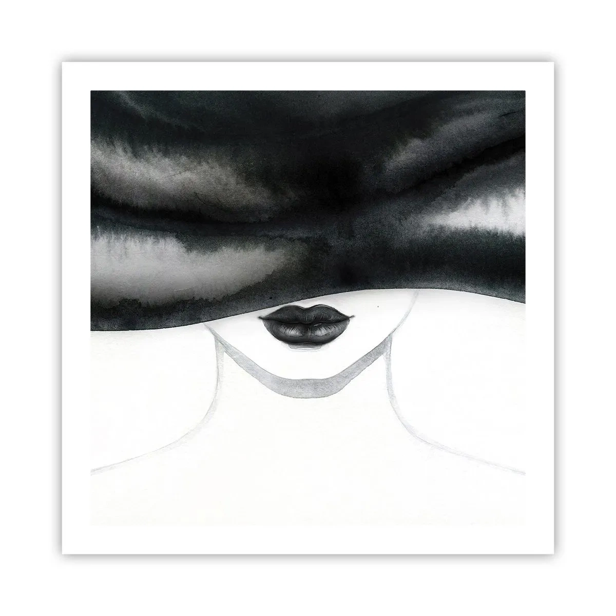 Affisch - Sensuell hemlighet - 60x60 cm