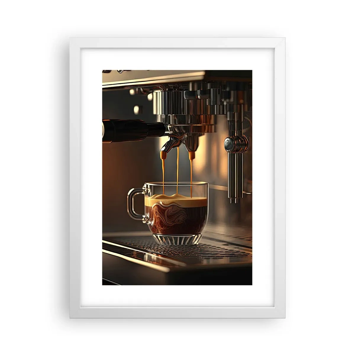 Affisch i vit ram - En sensuell blandning - 30x40 cm