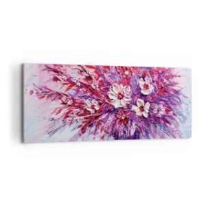 Canvastavla - Bild på duk - Oskuld och passion  - 120x50 cm