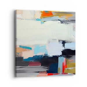 Canvastavla - Bild på duk - Finns det någon metod? - 40x40 cm
