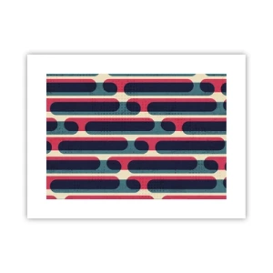 Affisch - In och framåt - 40x30 cm