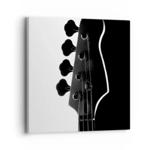 Canvastavla - Bild på duk - Rocktystnad - 30x30 cm