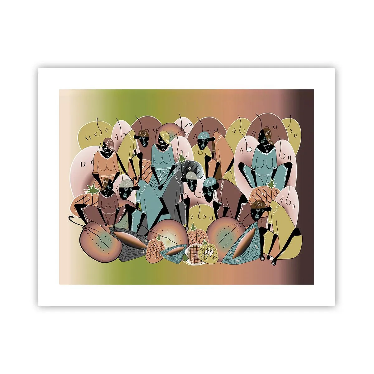 Affisch - Högtiden kommer - 50x40 cm