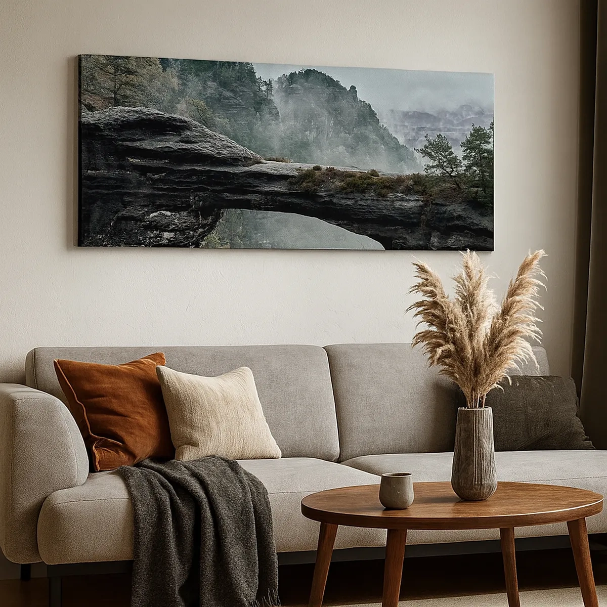 Canvastavla - Bild på duk - Äventyret är på väg att börja - 30x30 cm