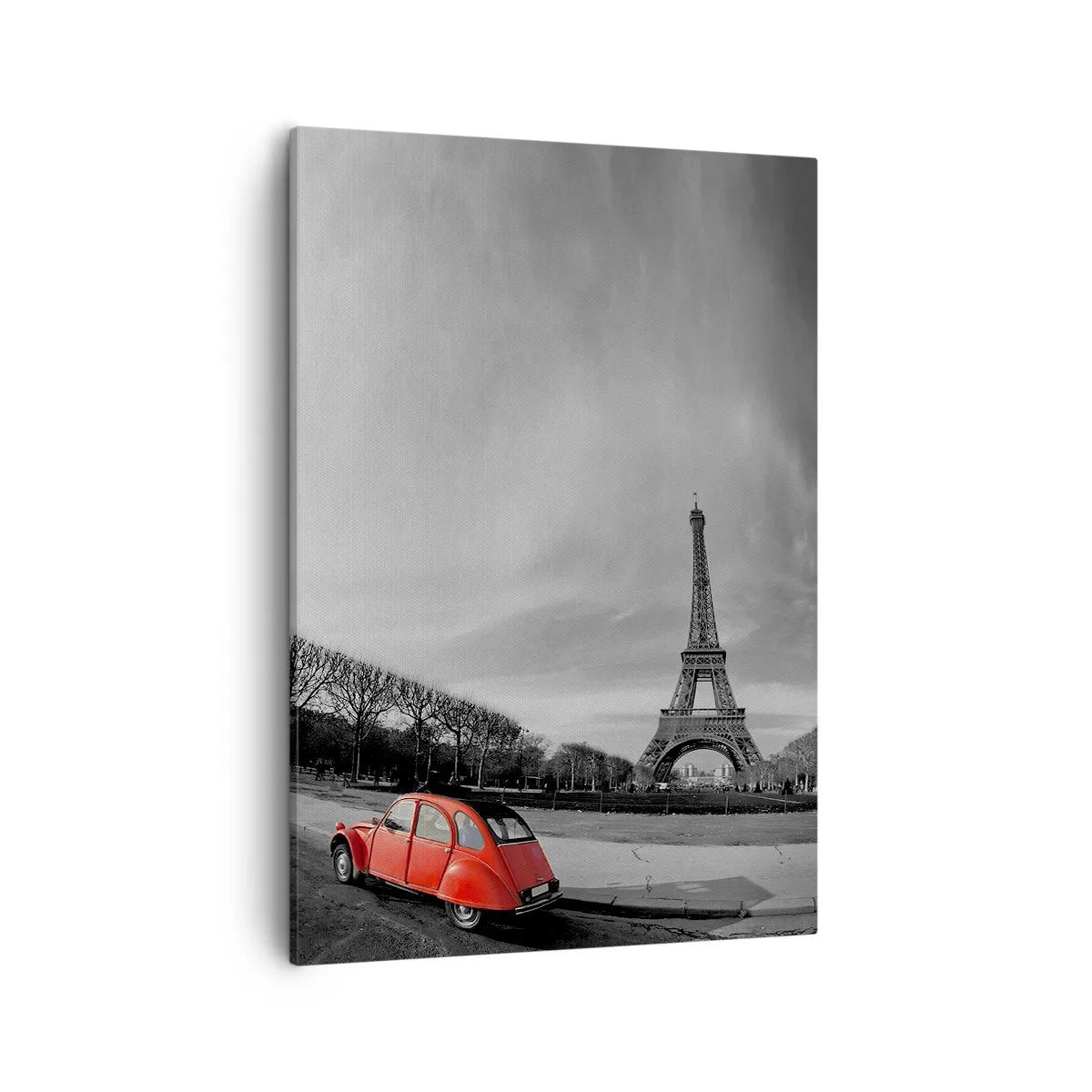 Canvastavla - Bild på duk - Mera parisianskt än själva Paris - 50x70 cm