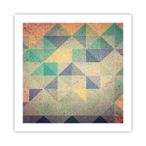 Affisch - Trianglarnas republik - 50x50 cm
