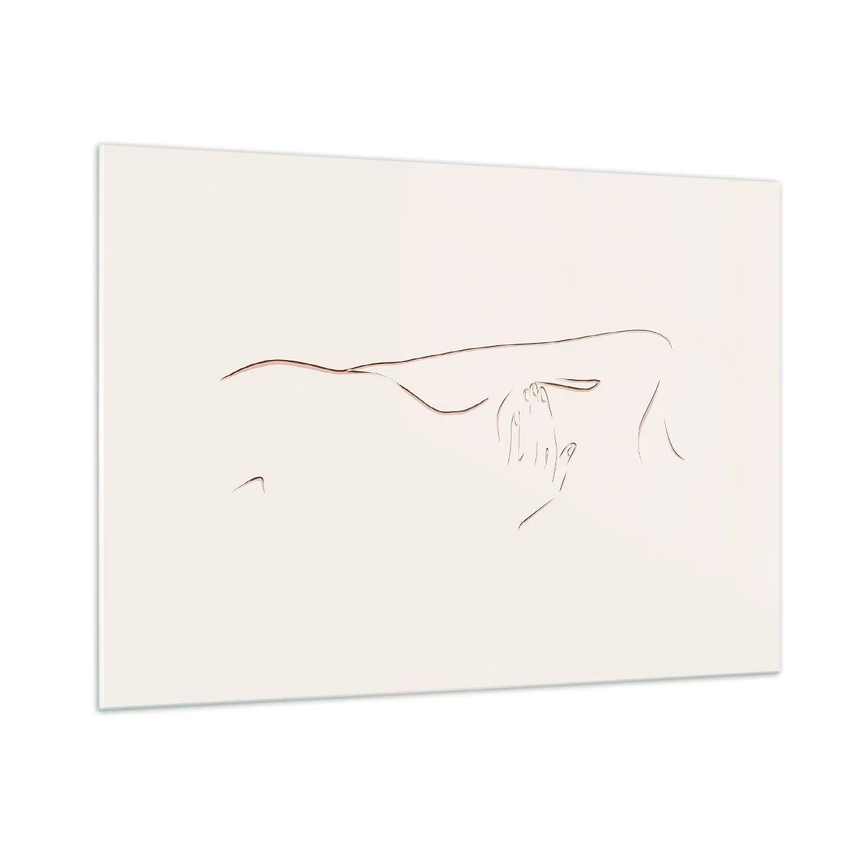 Glastavla - Bild på glas - Begärans form - 100x70 cm