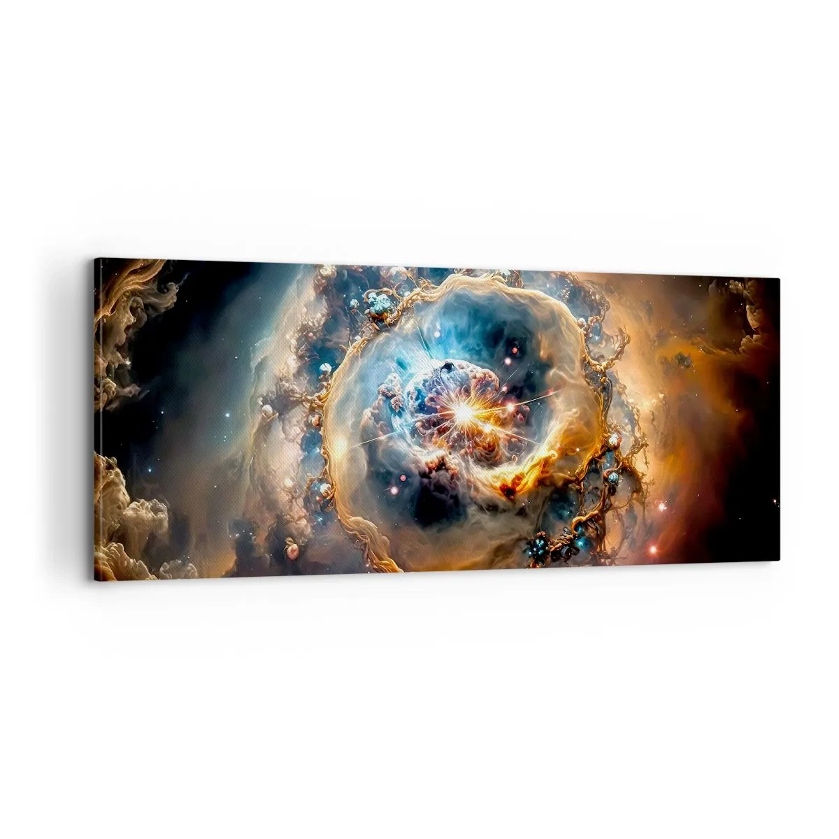 Canvastavla - Bild på duk - Början - 100x40 cm
