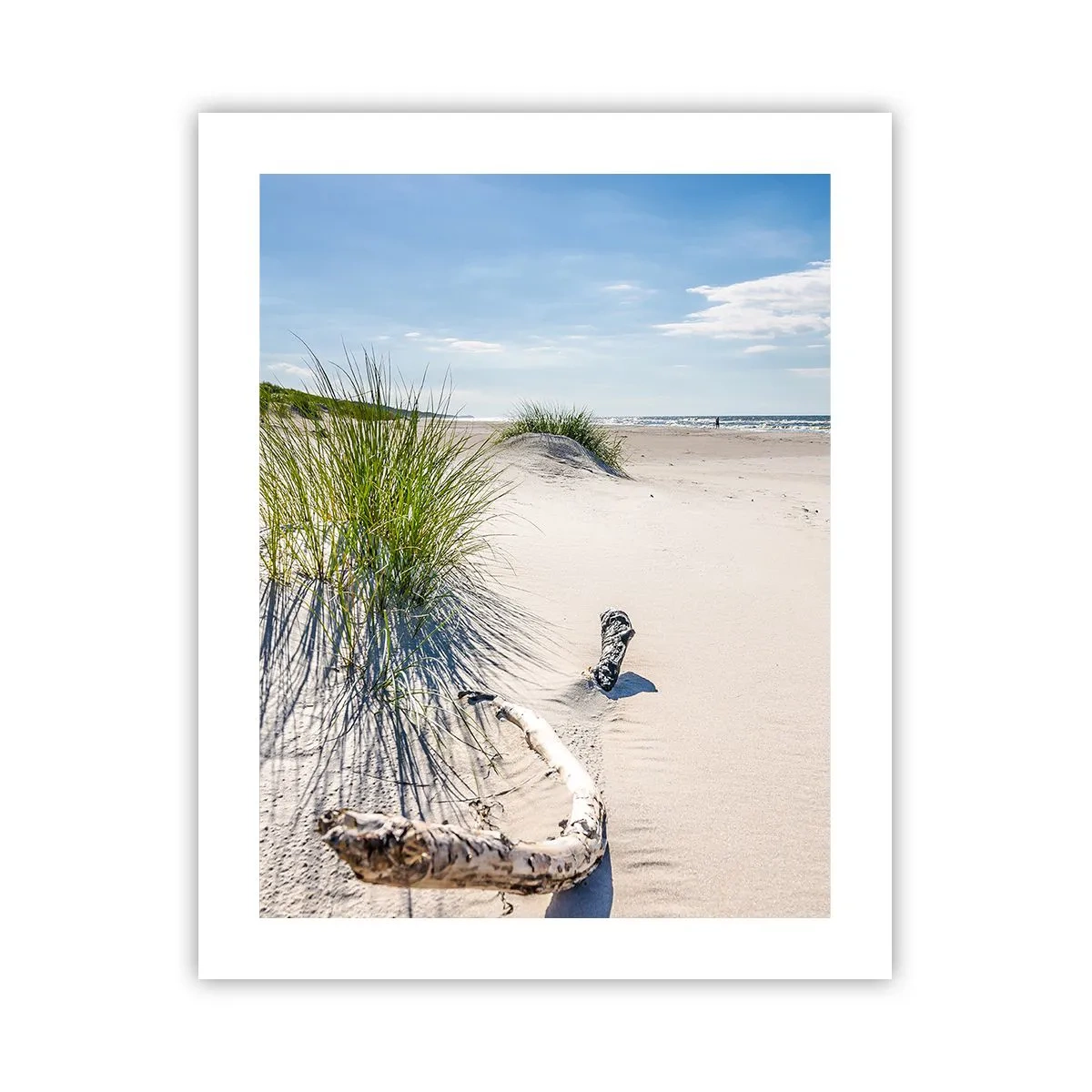 Affisch - Vackrast? Östersjöstrand - 40x50 cm