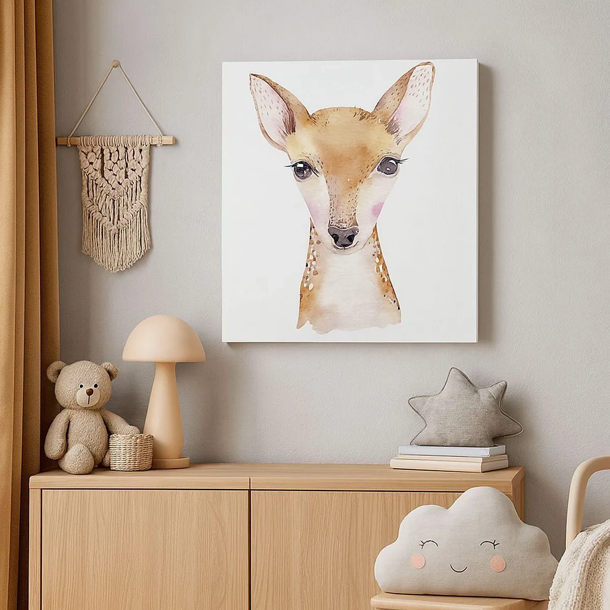 Canvastavla - Bild på duk - Oskuldens natur - 30x30 cm