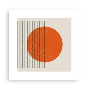 Affisch - Alltid solen - 30x30 cm