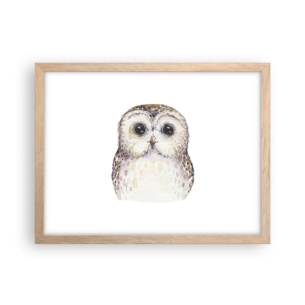 Affisch i ram av ljusek - Titta i mina ögon - 40x30 cm