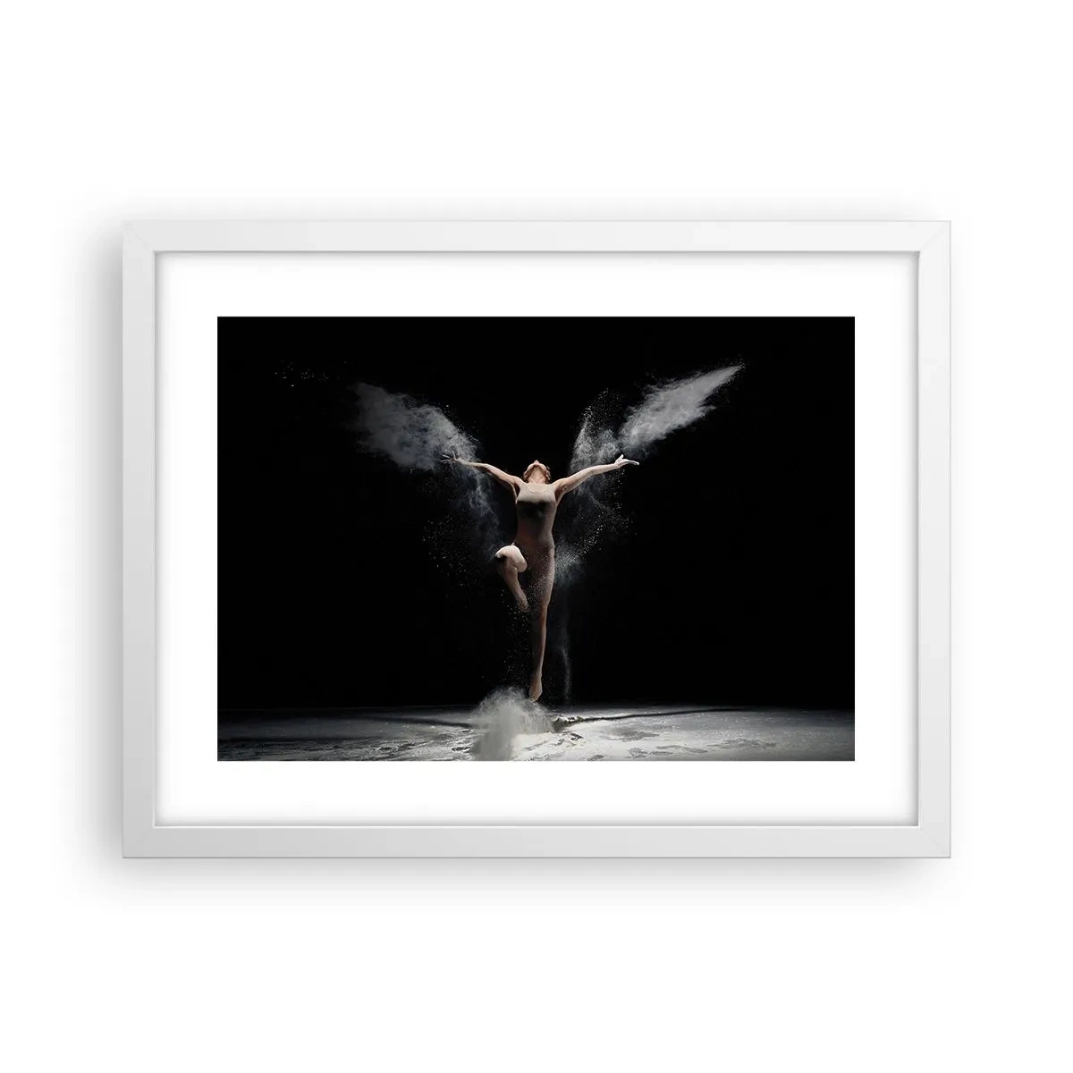 Affisch i vit ram - Alverna finns - 40x30 cm