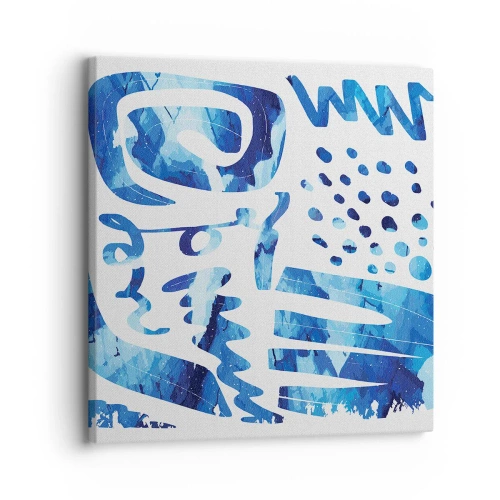 Canvastavla - Bild på duk - Tillbaka till rötterna - 30x30 cm