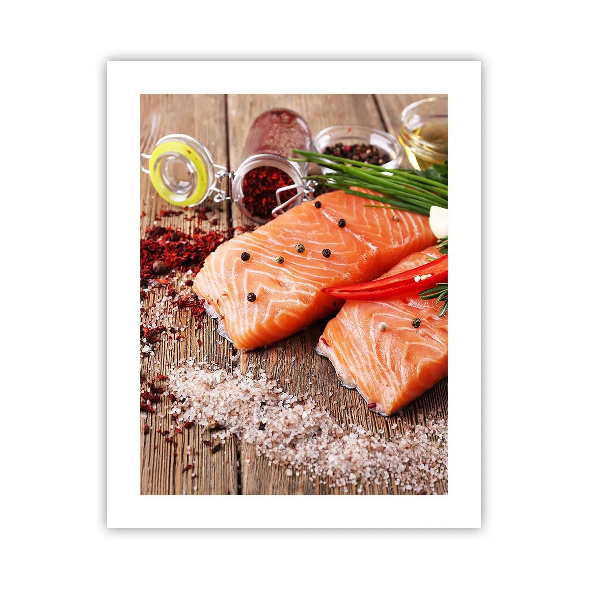 Affisch - Norskt äventyr i köket - 40x50 cm