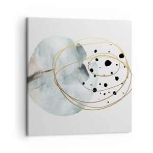 Canvastavla - Bild på duk - I rummets famn - 60x60 cm