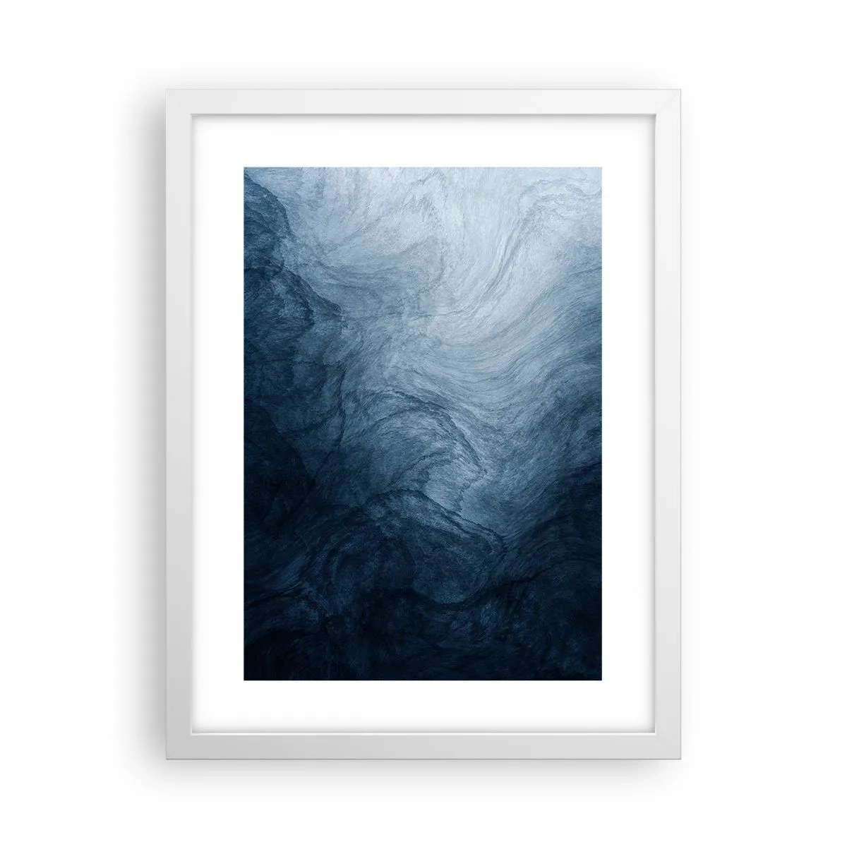 Affisch i vit ram - Nå djupt in - 30x40 cm