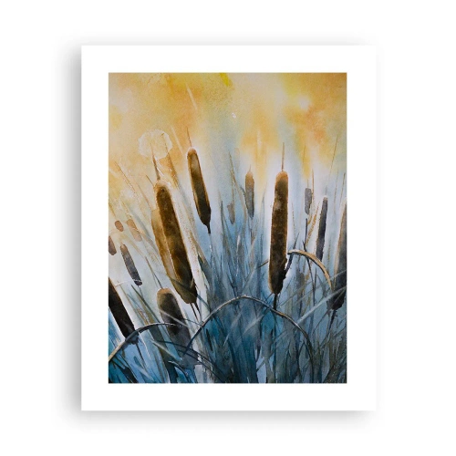 Affisch - Vattnets kyla, solens hetta - 40x50 cm