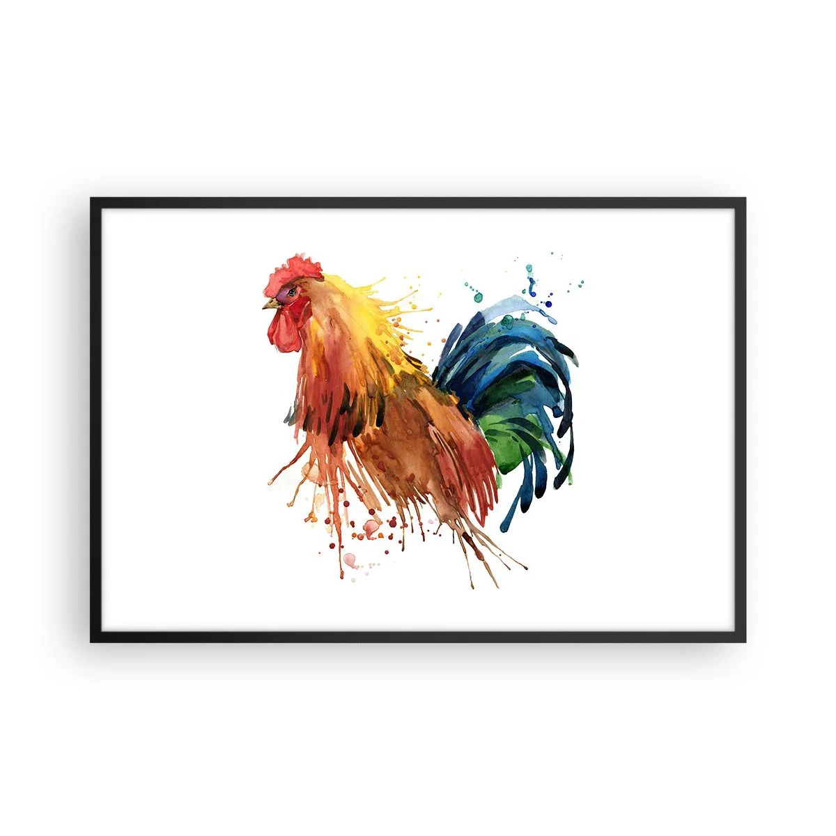 Affisch i svart ram - Kungliga kläder, kunglig stolthet - 91x61 cm