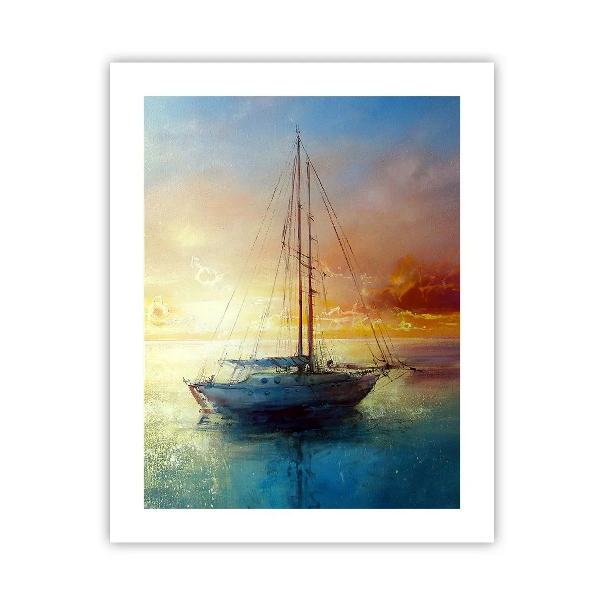 Affisch - I guldviken - 40x50 cm