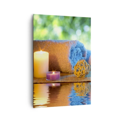 Canvastavla - Bild på duk - Tid för kroppen - 70x100 cm