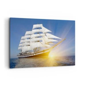 Canvastavla - Bild på duk - Deras tid blir aldrig förbi - 120x80 cm