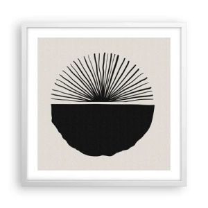 Affisch i vit ram - En rad olika möjligheter - 50x50 cm