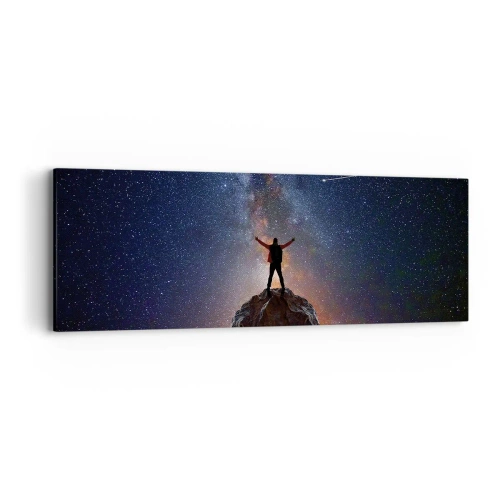 Canvastavla - Bild på duk - Kraften är med mig! - 90x30 cm