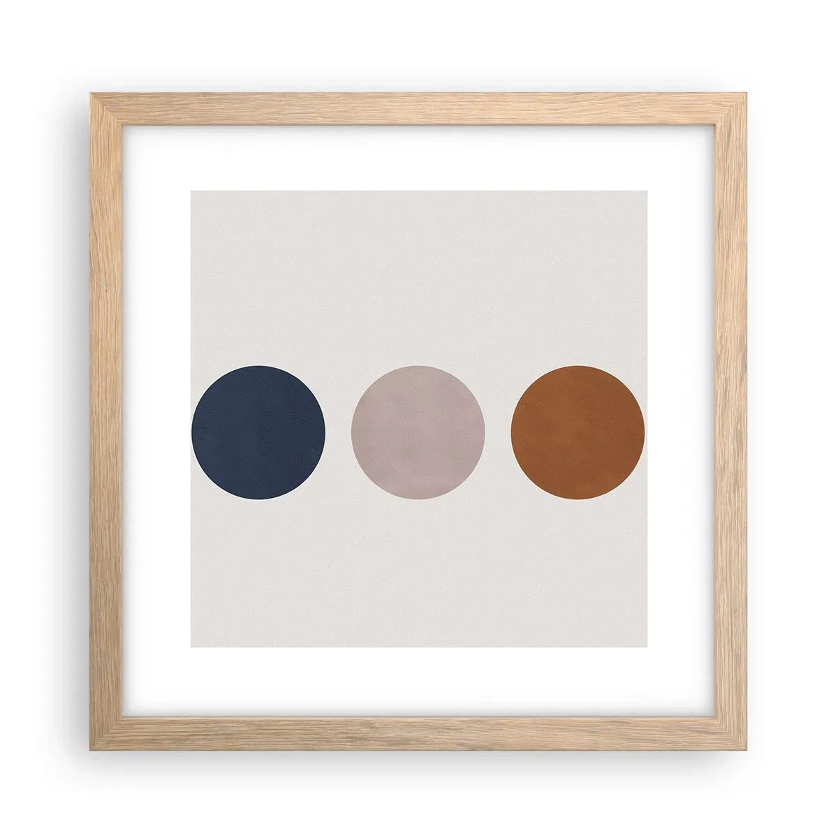 Affisch i ram av ljusek - Perfektionens symbol - 30x30 cm