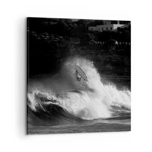 Canvastavla - Bild på duk - Utmaning accepterad! - 60x60 cm